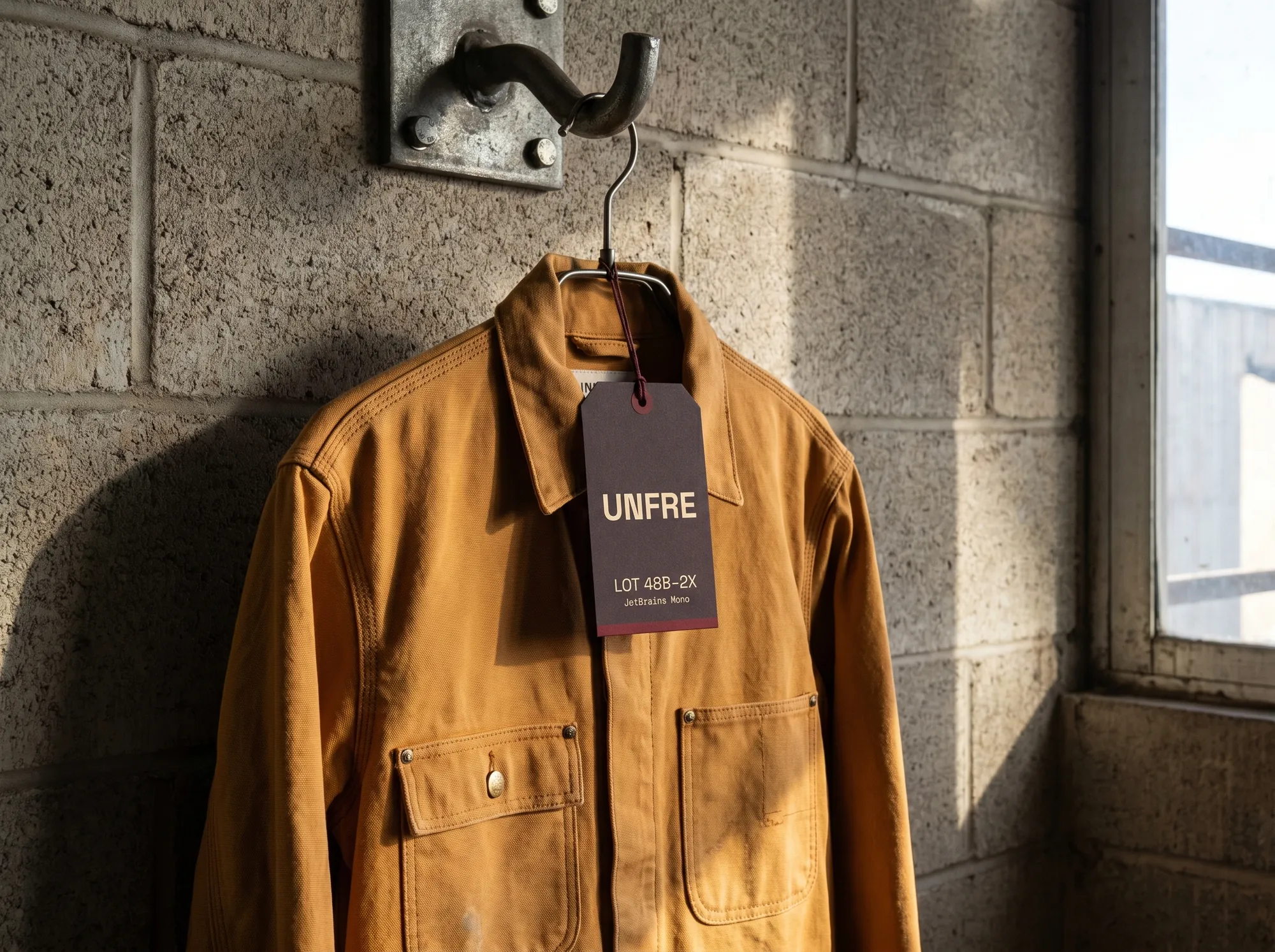 Durable Coverall & Hangtag