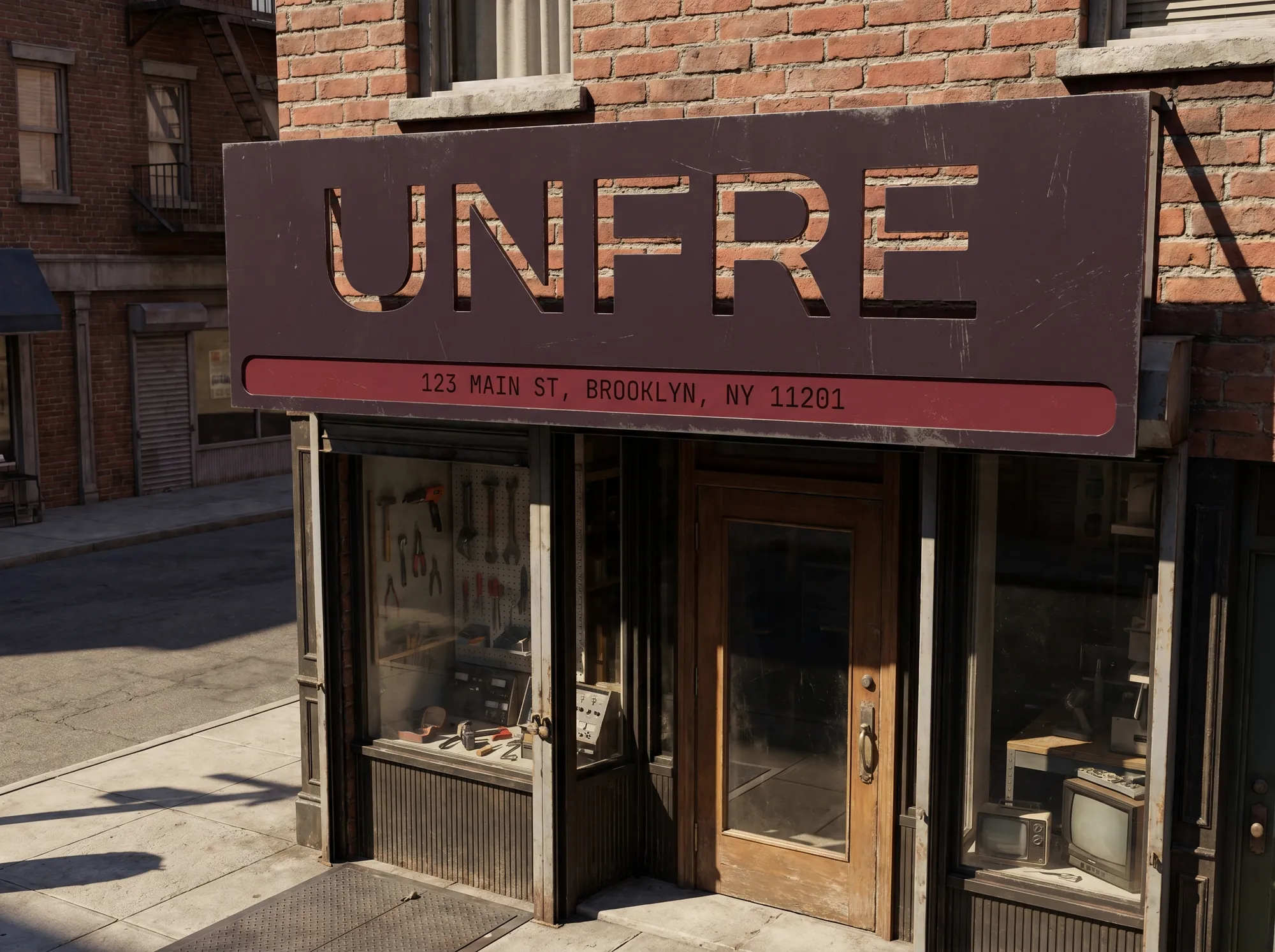 Storefront Site Sign