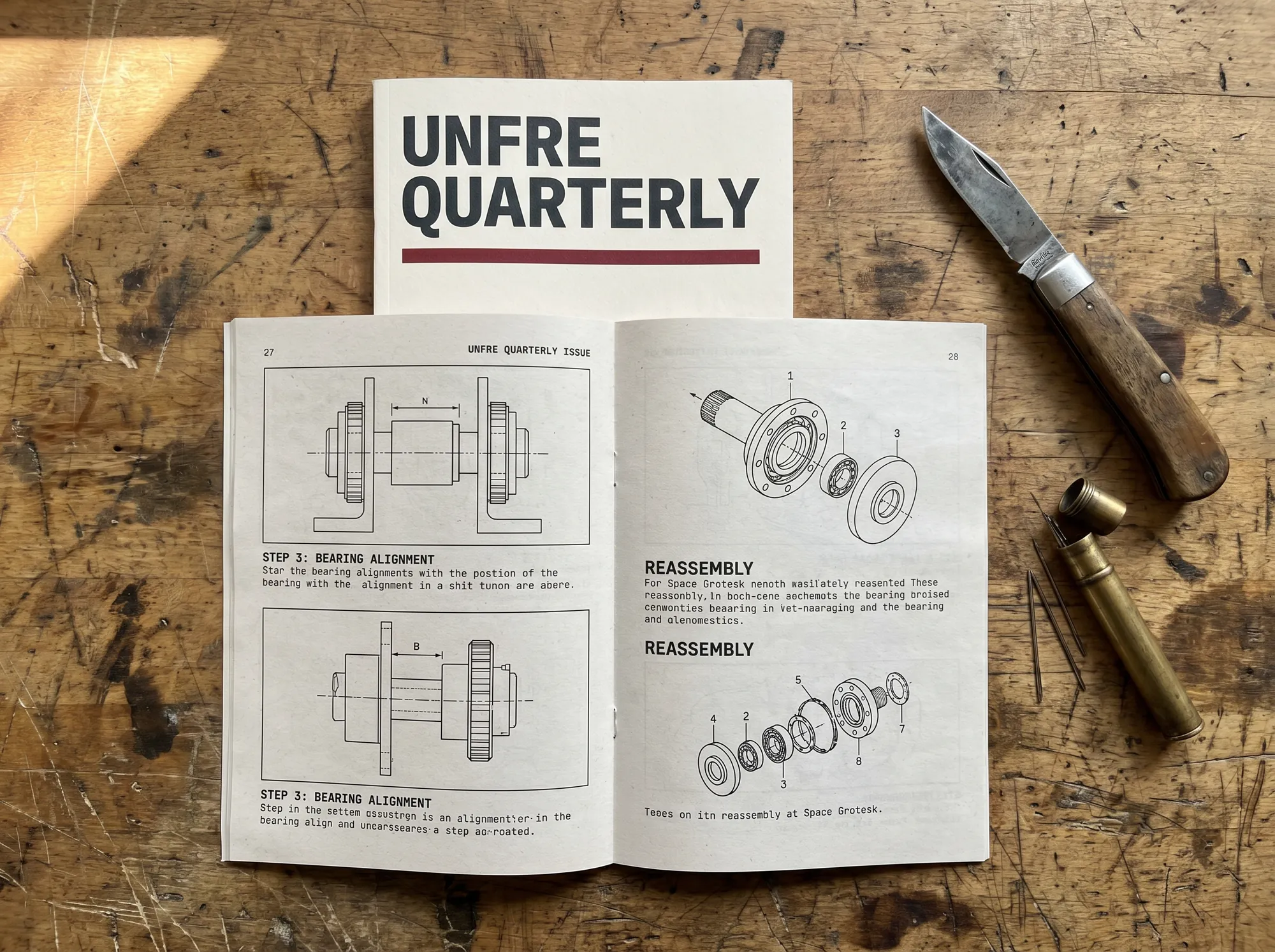 Unfre Quarterly Subscription (Repair Culture & Anti-Disposability Editorial) — An annual subscription to the quarterly print-and-digital magazine, delivered four times a year, with full back-issue access on unfre.com.